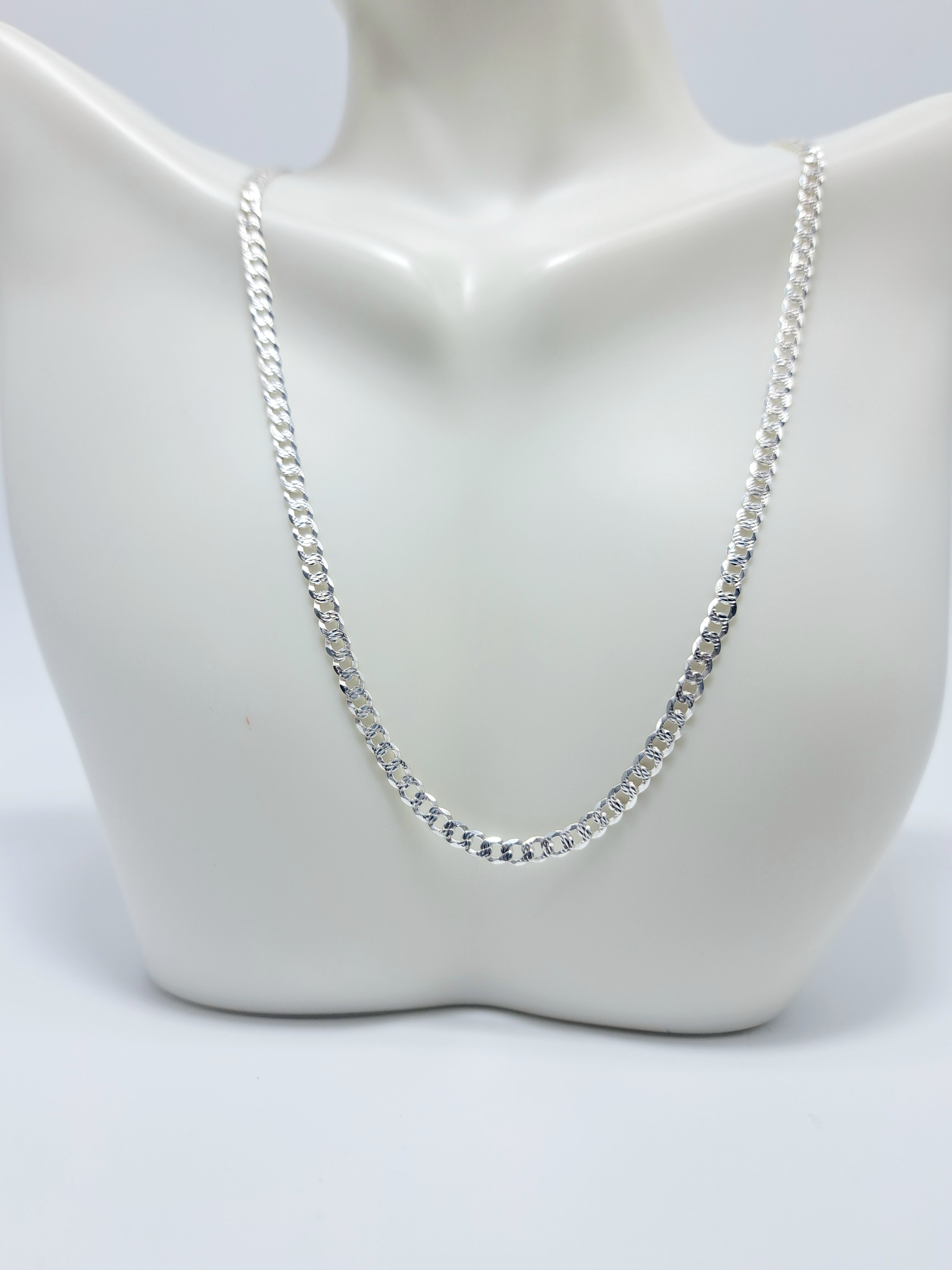 Cadena de plata .925 italiana (Barbada)