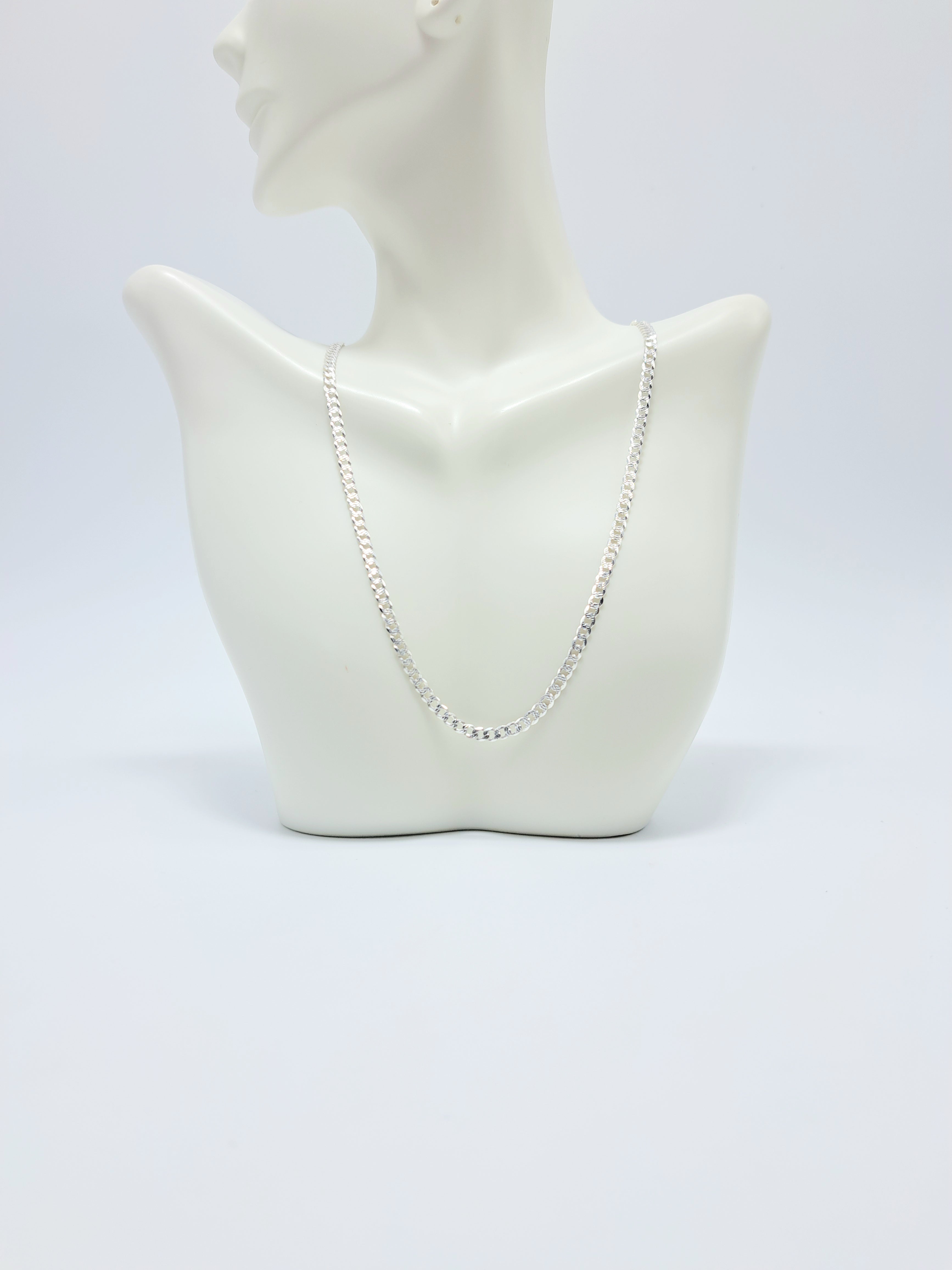 Cadena de plata .925 italiana (Barbada)